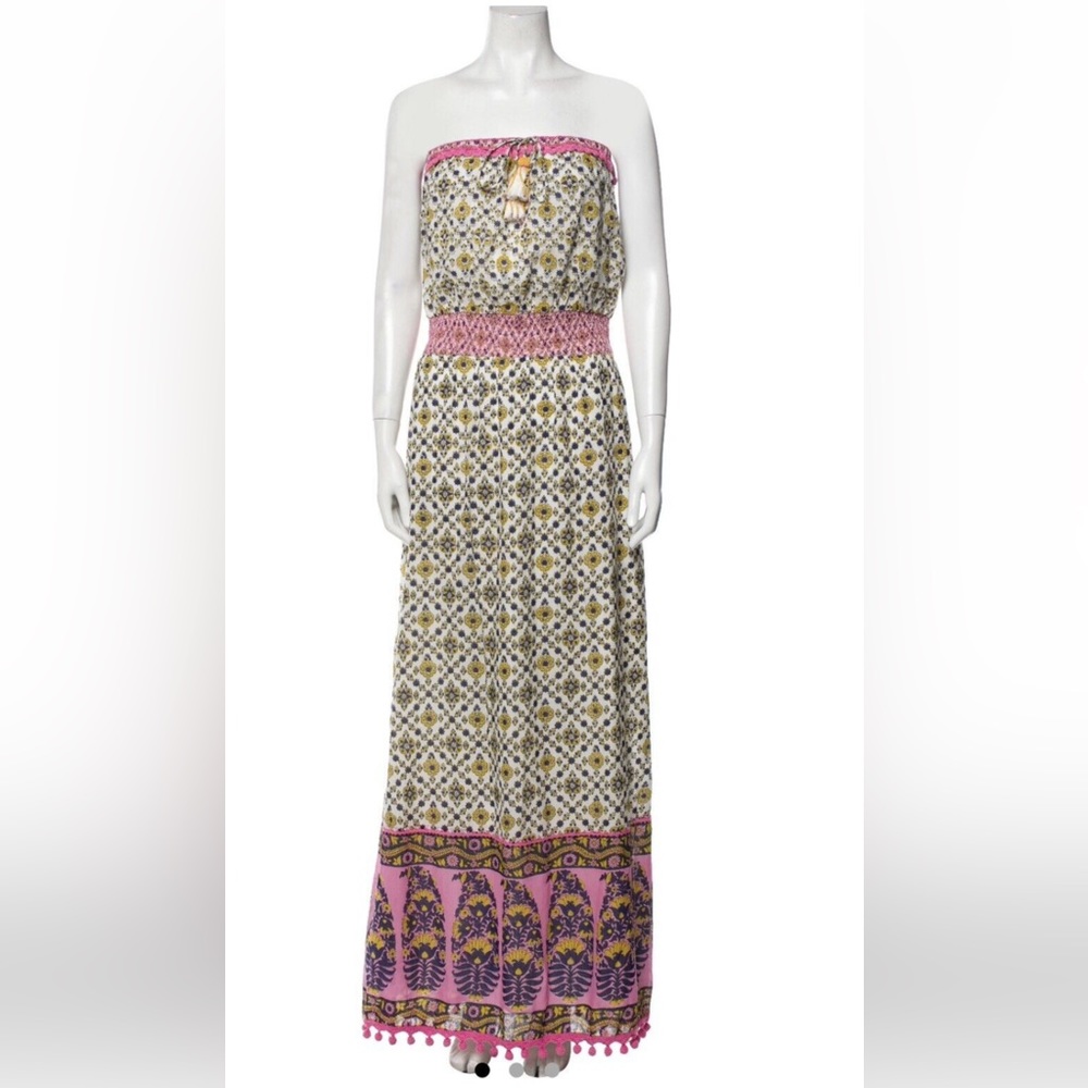 Calypso Saint Barth Maxi, sleeveless print dress xs